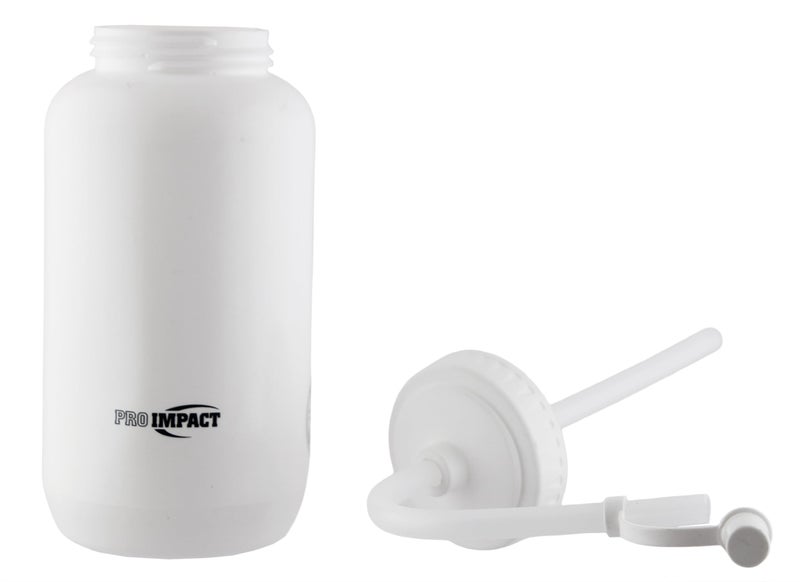 Pro Impact Squeezable Water Bottle Bendable Long Straw - LDPE BPA Free Plastic - Hydration for Baseball Hockey Gym MMA Yoga Boxing Cycling Softball Football Lacrosse (35.5 Oz.) - Image 3